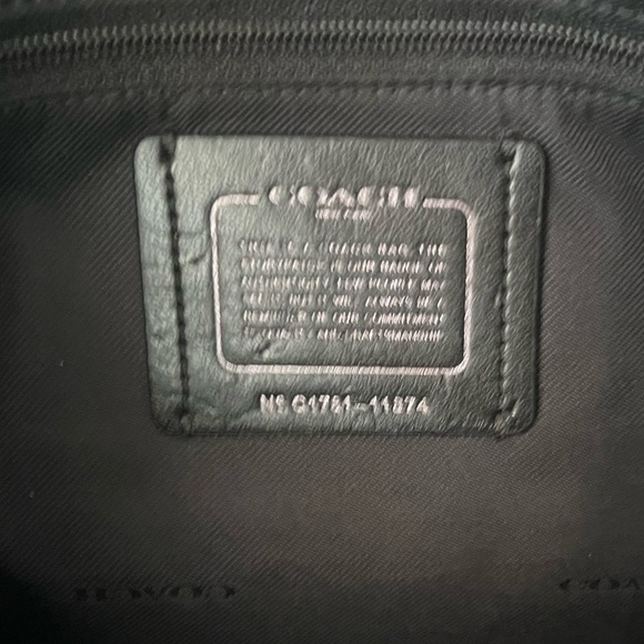 COACH Turnlock Edie Carryall In Colorblock With Snakeskin Detail w/ Wallet - Picture 7 of 16